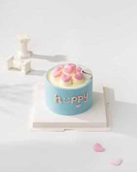 粉色心心 （百分百进口动物奶油）