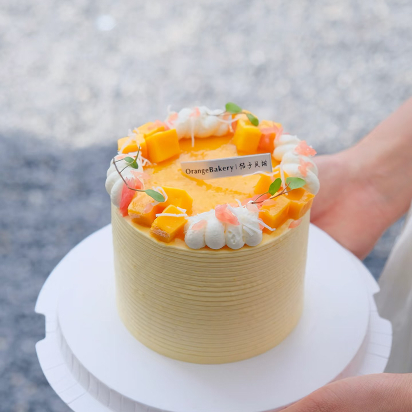 杨枝甘露口味蛋糕