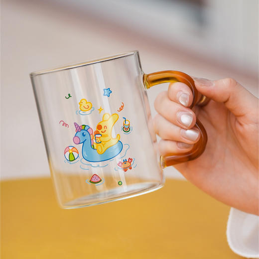 夏日系列团团冰透玻璃杯 商品图1