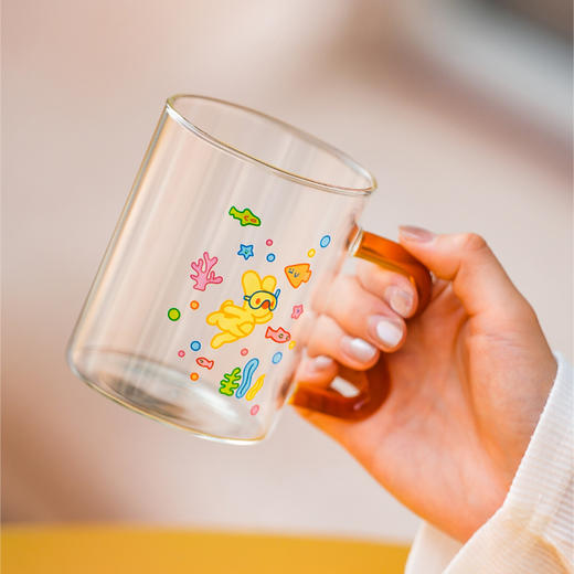 夏日系列团团冰透玻璃杯 商品图3