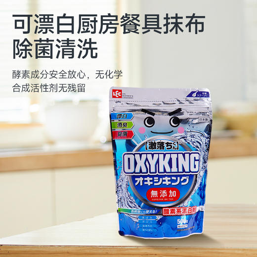 LEC厨房&衣物多功能除菌亮白活氧彩漂粉（配计量勺）（500g） 商品图0