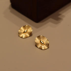 【预售7天|不退不换】良木礼不规则耳钉（X7257）