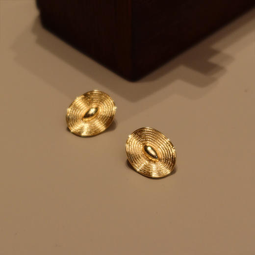 【预售7天|不退不换】良木礼不规则耳钉（X7257） 商品图0