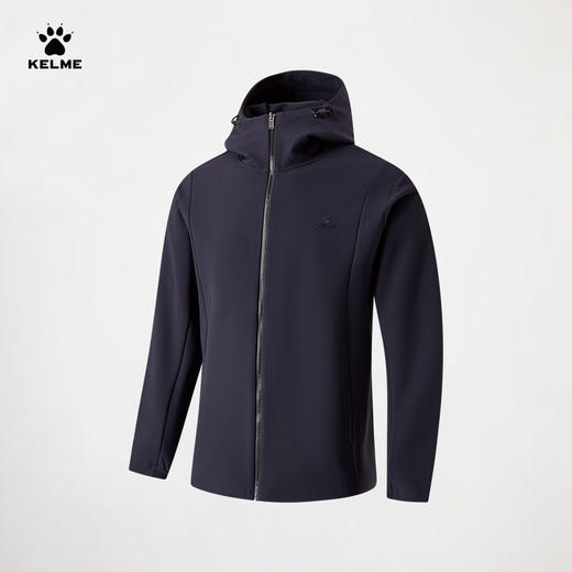 卡尔美KELME一网而深系列男士针织外套（连帽）6536WT1011 商品图4
