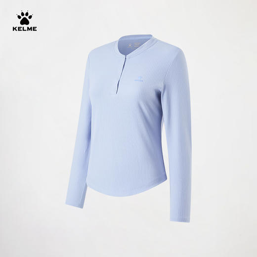 卡尔美KELME一网而深系列女士圆领长袖T恤6536TX2004 商品图4