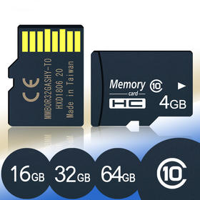 严选【适用普通录像设备】高速4G内存TF内存卡手机储存卡 监控行车记录仪通用/个