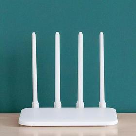 严选【高速智能防蹭网4C百兆放大器】Xiaom高速路由器白色1个
