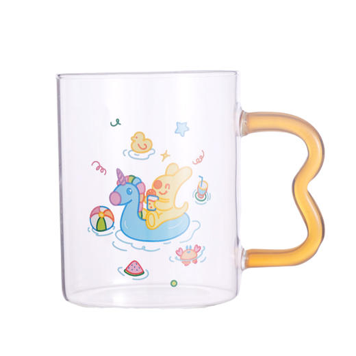夏日系列团团冰透玻璃杯 商品图4