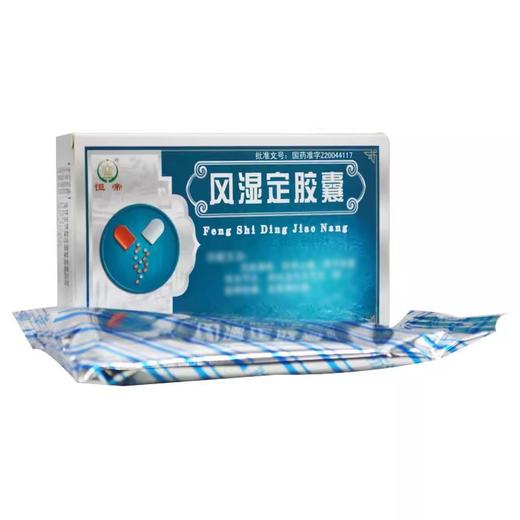 【恒帝】风湿定胶囊 0.3g*18粒/盒 商品图0