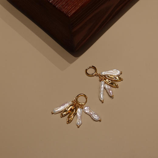 【预售7天，不退不换】良木礼麦穗耳环（X7261） 商品图0