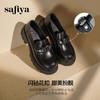 预售|Safiya/索菲娅2025小个子粗跟厚底百搭复古英伦皮带扣乐福鞋SFD3112128 商品缩略图9