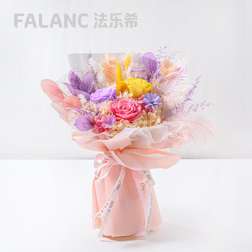 【焕彩秋日】永生花 商品图1