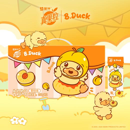 蒙牛 真果粒黄桃果粒250g×12盒 商品图4