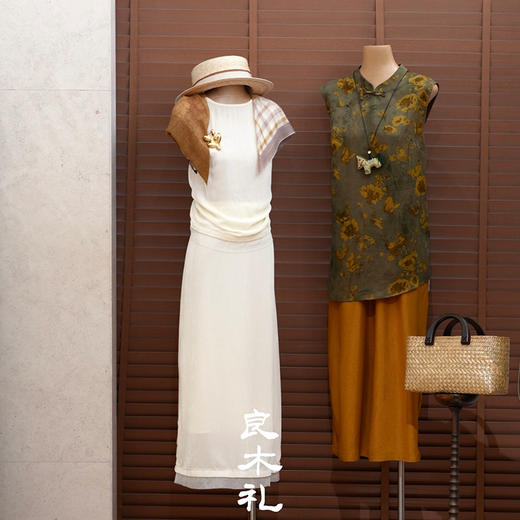 【部分现货】香云纱真丝上衣（X73100） 商品图1