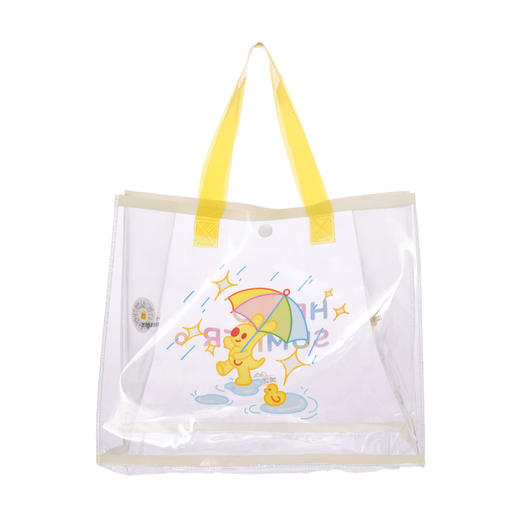 夏日团团透明pvc手提袋 商品图3