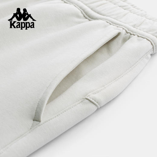 Kappa卡帕背靠背运动长裤女2025新款秋季休闲直筒裤纯棉针织裤子K0F62AK81 商品图3