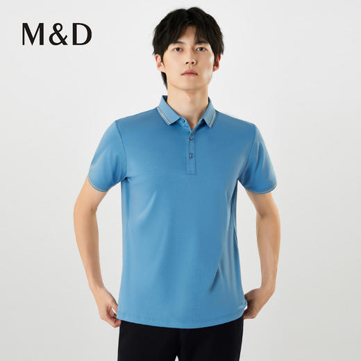 【名盾】匹马棉Polo衫M0BL22X70B 商品图1