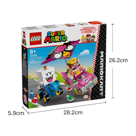 乐高LEGO 马力欧卡丁车™ - 瓦力欧和害羞幽灵王LEGC72038 商品图5