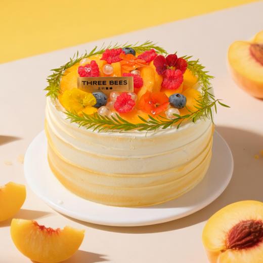 桃汽茶心 | 黄桃茶香慕斯蛋糕 商品图0
