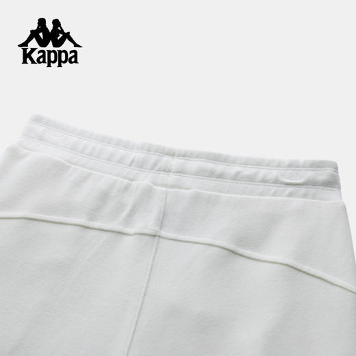 Kappa卡帕背靠背运动长裤女2025新款秋季休闲直筒裤纯棉刺绣裤子K0F62AK01 商品图2