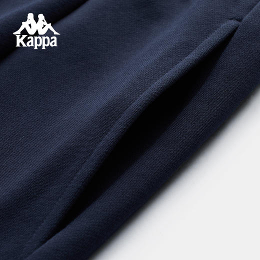 Kappa卡帕背靠背运动长裤男新款秋季休闲刺绣直筒裤针织裤子男士K0F52AK03 商品图4