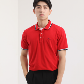 SANY红纯棉商务POLO