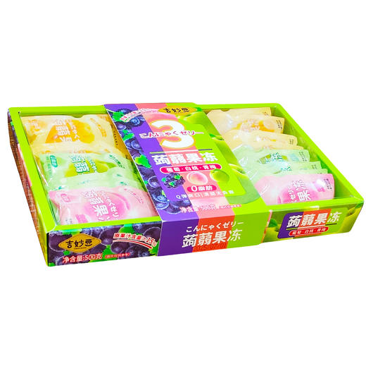 500g吉妙豆蒟蒻果冻 商品图0