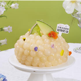 白玉龙眼 ‧ 焦香焙茶龙眼奶油蛋糕，可选1.5/2.5/6磅