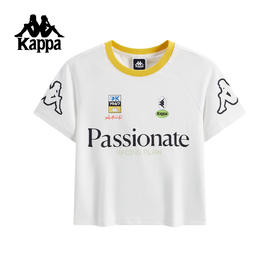 kappa卡帕背靠背2025夏季新品吸湿排汗弹力短袖女款T恤时尚潮流KPDJBTD90