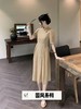 中秋大力度清仓~（不支持退）【MYBL】8880新中式国风修身后系带暗纹连衣裙-喜出 商品缩略图1