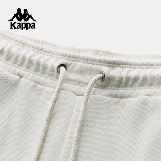 Kappa卡帕背靠背运动长裤女2025新款秋季休闲直筒裤针织束脚裤子K0F62AK21 商品图2