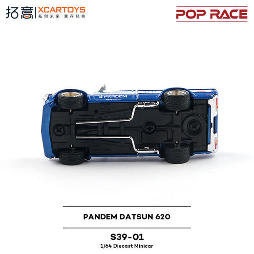 拓意   S39-01  1/64 PANDEM DATSUN 620 BLUE 商品图2