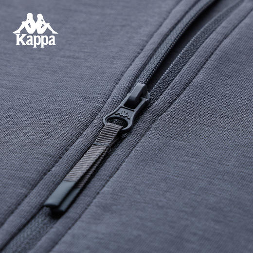 kappa卡帕背靠背2025新品秋季弹力针织开衫连帽运动卫衣外套女款K0F62MK41 商品图3