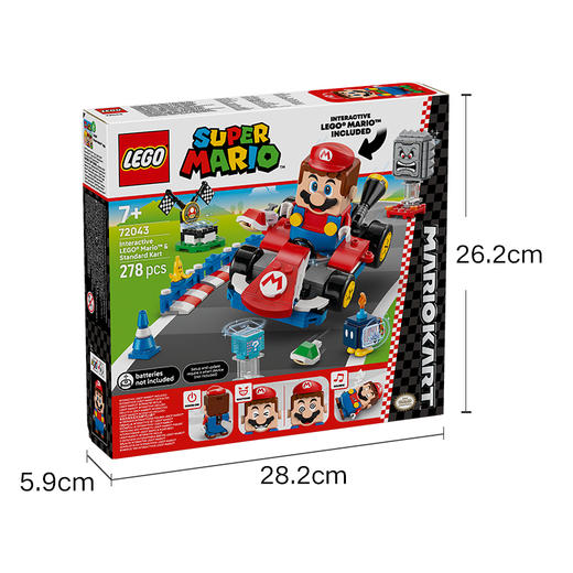 乐高LEGO 马力欧卡丁车™ - 乐高®马力欧和标准型卡丁车LEGC72043 商品图6