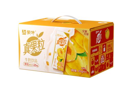 蒙牛 真果粒黄桃果粒250g×12盒 商品图3