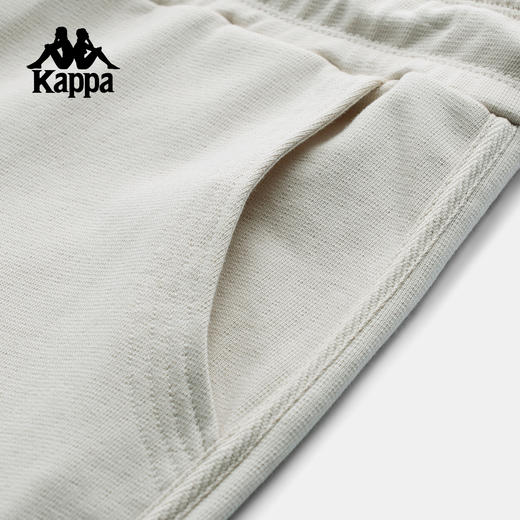 Kappa卡帕背靠背运动长裤女2025新款秋季休闲直筒裤针织束脚裤子K0F62AK21 商品图4