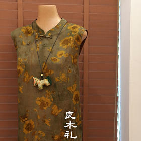 【部分现货】香云纱真丝上衣（X73100）