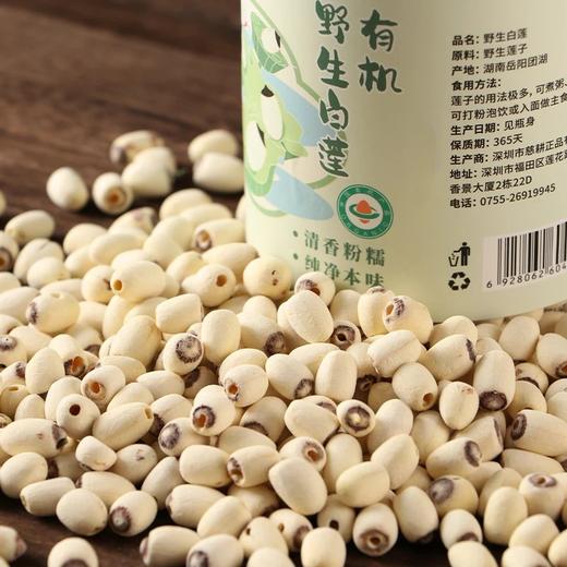 【有机野生红莲子/有机野生白莲子】中国野生荷花之乡，5A洞庭湖畔生态环境保护区。全程生长无人工干预，洞庭水孕育，自然原种野生好莲子 商品图2