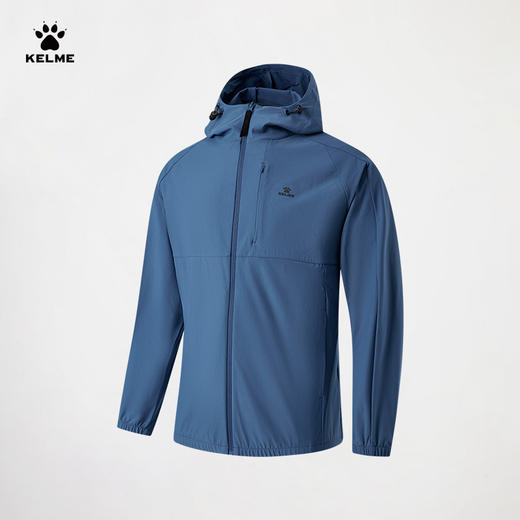 卡尔美KELME一网而深系列男士梭织外套（带帽）6536WT1009 商品图0