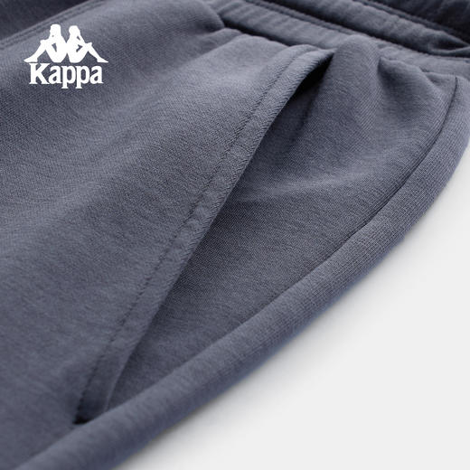 Kappa卡帕背靠背运动长裤女2025新款秋季休闲直筒裤纯棉垂感裤子K0F62AK41 商品图4