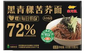 金龙鱼&丰益堂黑青稞苦荞面条100*6袋