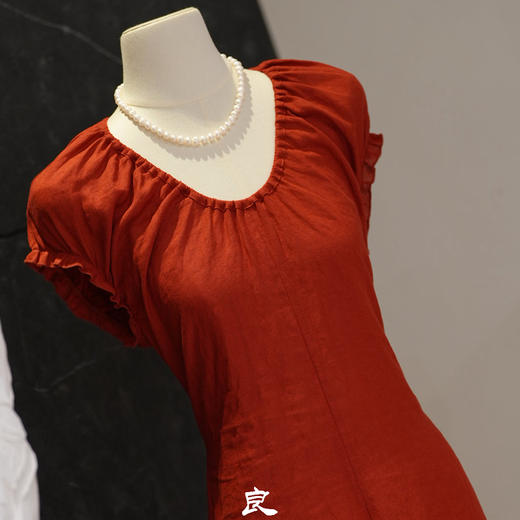 【现货】良木礼亚麻连衣裙（X7444） 商品图2