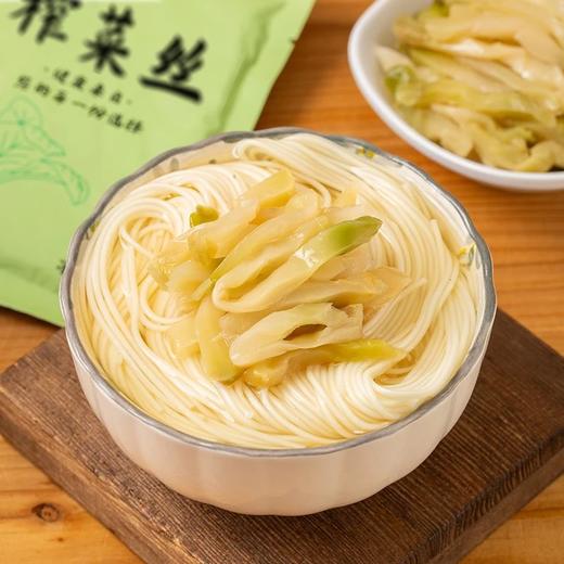 【榨菜丝/榨菜芯】纯素榨菜，从原料到生产20多道工序严格执行，传承匠菜工艺，150天以上自然发酵，地道的老味道涪陵榨菜，脆、爽、鲜嫩 商品图3