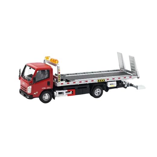 拓意 Y24-08 江铃 凯锐平板一拖二型清障车 -枣红色 商品图4