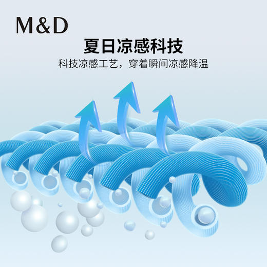 【名盾】防晒冰感黑科技圆领T恤M0BL27X18D 商品图3