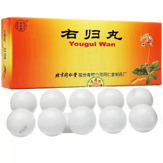 【同仁堂】右归丸 9g*10丸/盒 商品图1