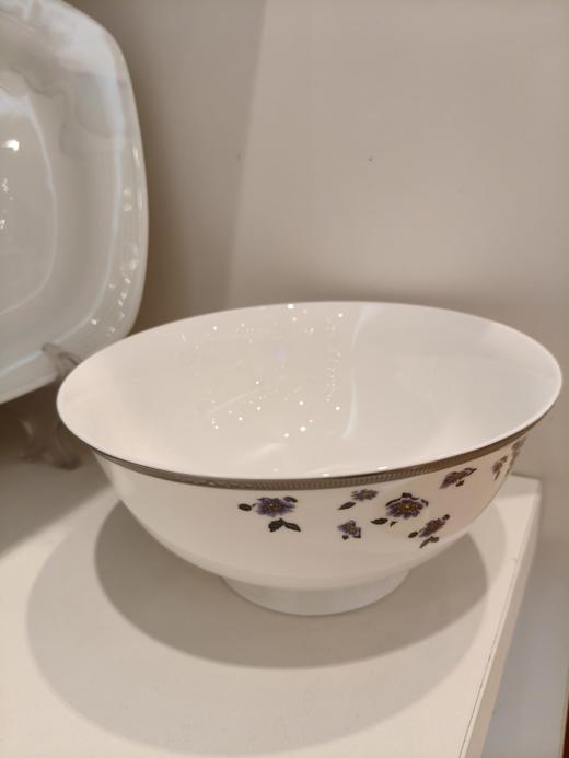 品物攸宜星空底汤菜盘圆形汤菜盘异型花瓣碗长条碗云朵鱼盘蒸蛋碗花韵悦安系列散件 商品图2