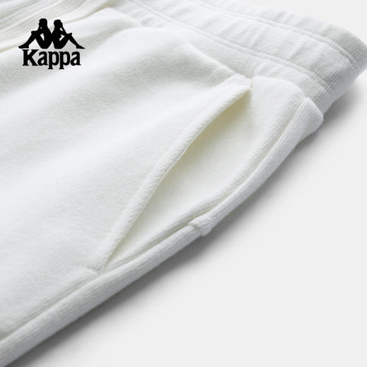 Kappa卡帕背靠背运动长裤女2025新款秋季休闲直筒裤纯棉刺绣裤子K0F62AK01 商品图1