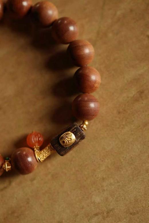 老山檀香横纹黑肉沉水手串 | 10mm 商品图3