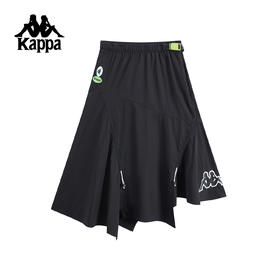 Kappa卡帕背靠背新品运动短裙弹力时尚百搭女士休闲短裙自带腰带KPDJBQQ90